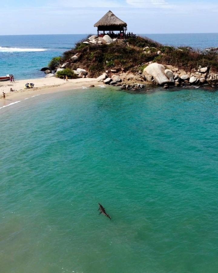 Hotel Jasayma Dentro Del Parque Tayrona El Zaino Luaran gambar
