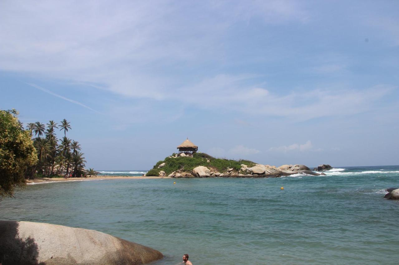 Hotel Jasayma Dentro Del Parque Tayrona El Zaino Luaran gambar