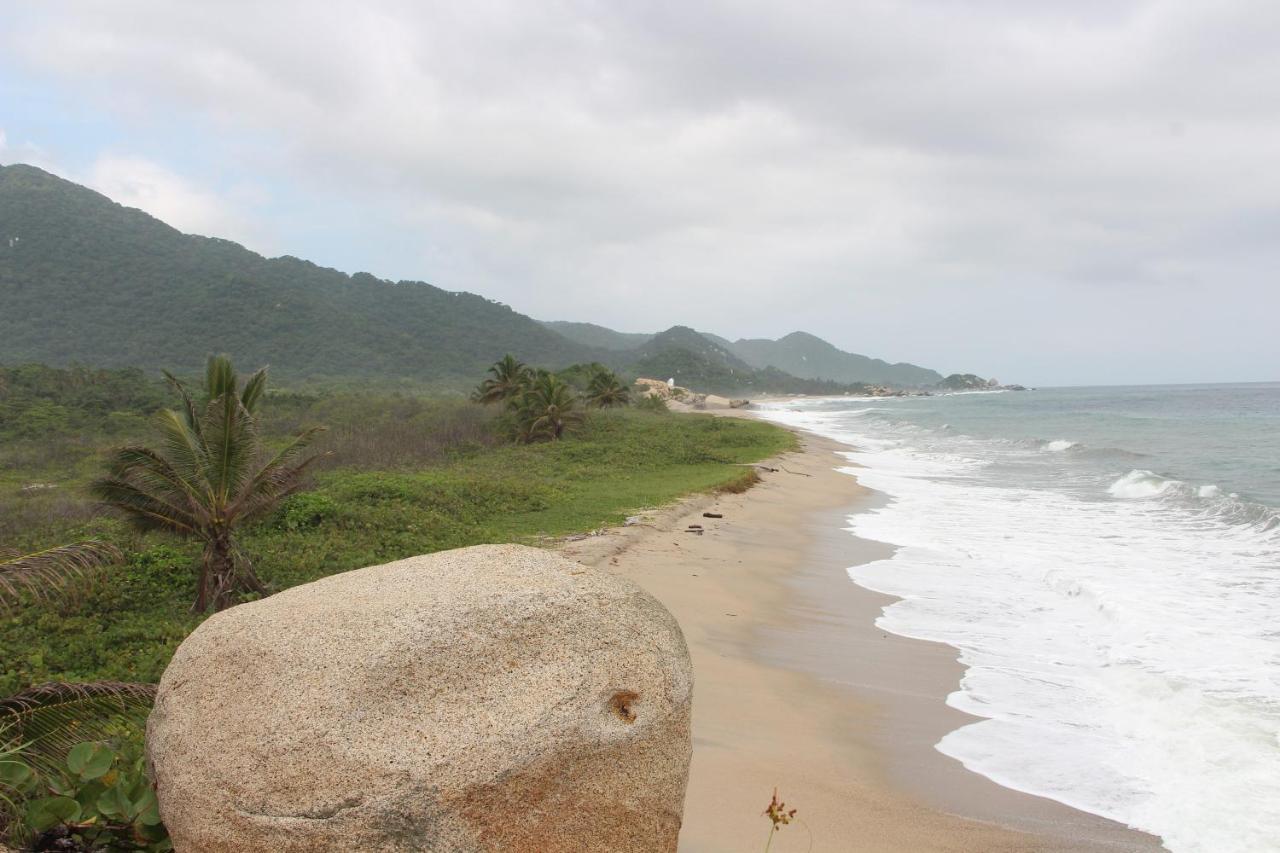 Hotel Jasayma Dentro Del Parque Tayrona El Zaino Luaran gambar