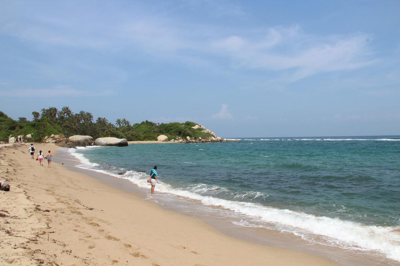 Hotel Jasayma Dentro Del Parque Tayrona El Zaino Luaran gambar