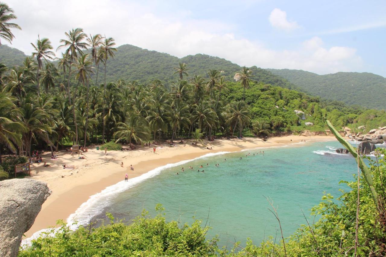 Hotel Jasayma Dentro Del Parque Tayrona El Zaino Luaran gambar