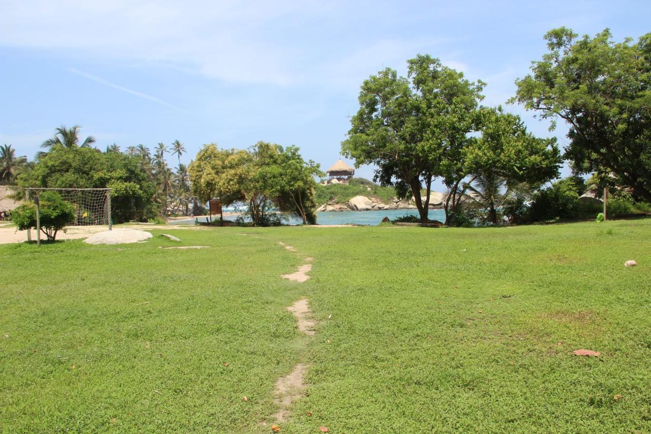 Hotel Jasayma Dentro Del Parque Tayrona El Zaino Luaran gambar