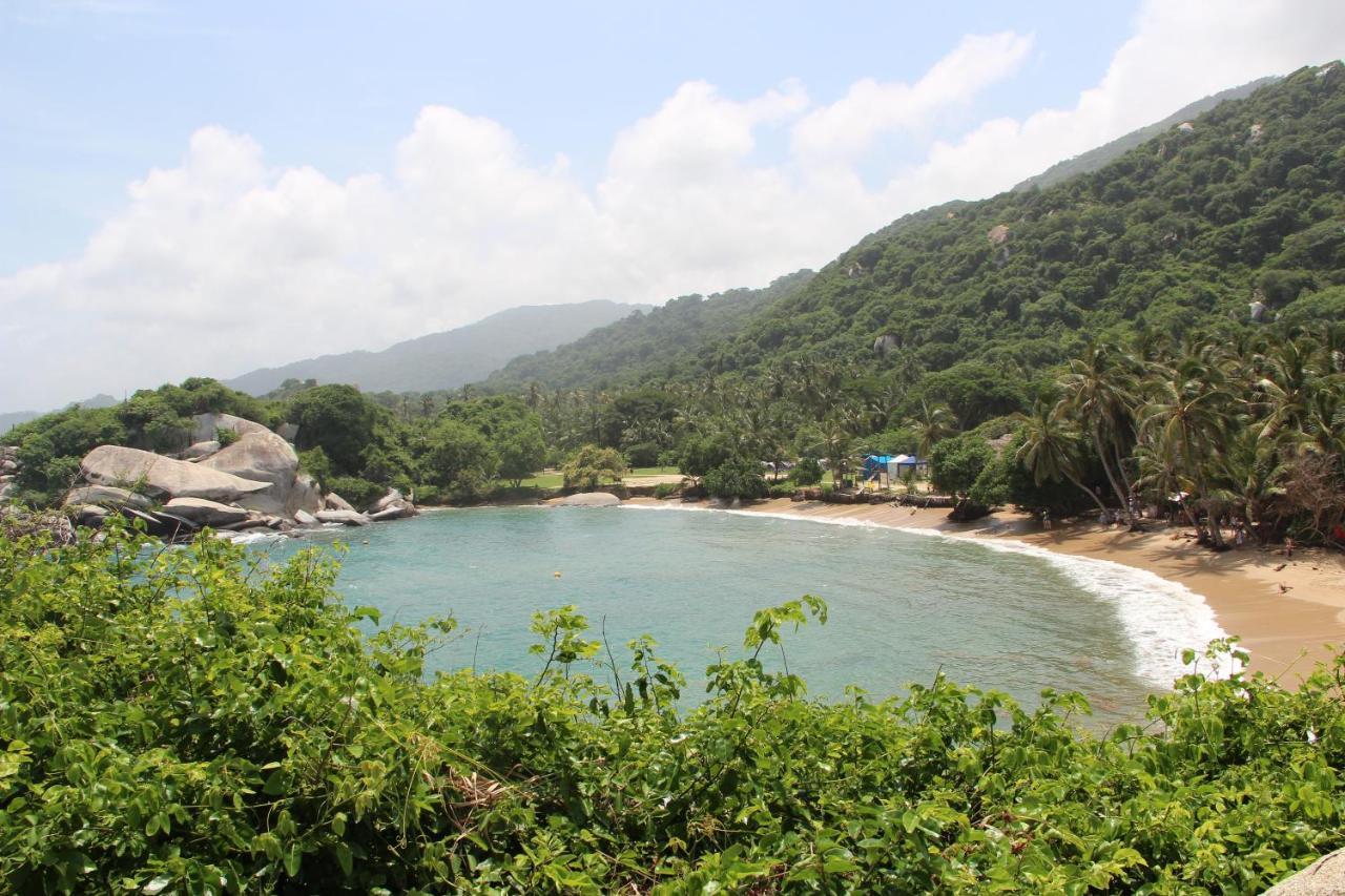 Hotel Jasayma Dentro Del Parque Tayrona El Zaino Luaran gambar